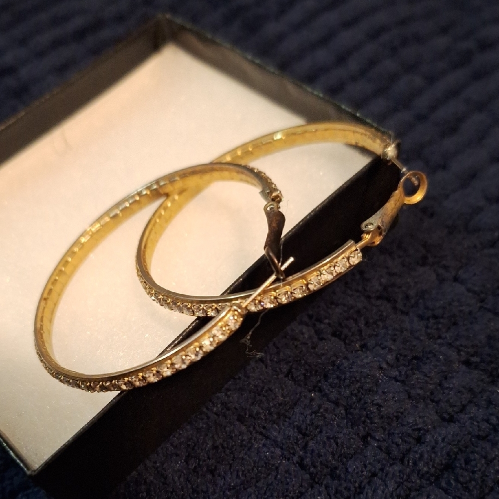 Elegant Gold Hoop Earrings